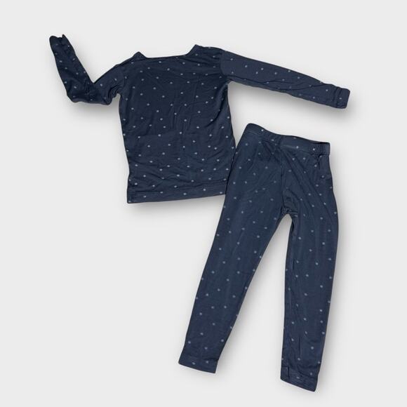 Childhoods Modal Pajama Set in Dark Gray Celestial Galaxy Print 4t - Picture 2 of 4